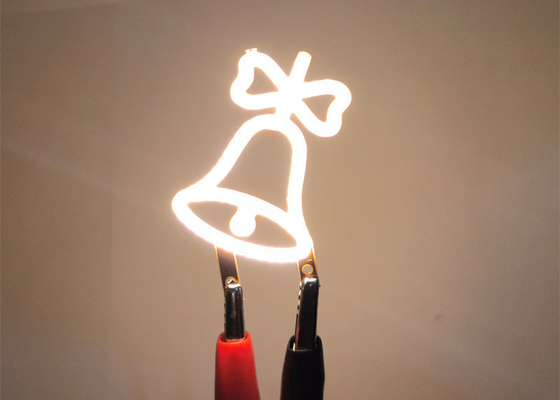 3 ভি সিওবি নমনীয় ফিলামেন্ট মোমবাতি ডায়োড LED ক্রিসমাস লাইট ছুটির দিন পার্টি প্রেমের চিঠি ডেকোরেশন ল্যাম্প DIY
