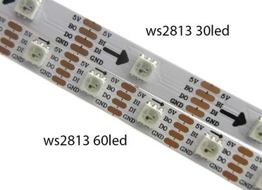 WS2813B / WS2813 ডিসি 5V ডিজিটাল LED স্ট্রিপ লাইট ওয়াটারপ্রুফ সিলিকন টিউব আরজিবি স্ট্রিপ