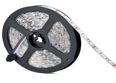 বহিরঙ্গন ডাবল সাইড আরজিবি নমনীয় LED স্ট্রিপ লাইট ডিসি 12V / ডিসি 24V সম্পূর্ণ রঙ