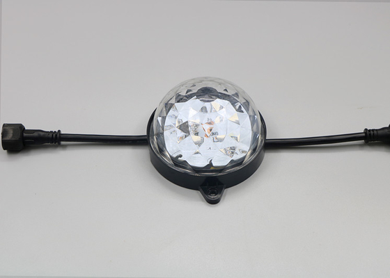 130 মিমি ব্যাসার্ধ Rgb Ws2811 স্মার্ট পিক্সেল LEDs ডায়মন্ড কভার এবং অ্যালুমিনিয়াম বেস সঙ্গে