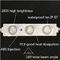 3 চিপস 2835 LED মডিউল প্রভা / লেন্স সঙ্গে রঙ পরিবর্তনশীল বহিরঙ্গন মডিউল আইপি67