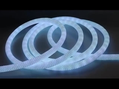 আরজিবি স্মার্ট ব্যাসার্ধ 20 মিমি ওয়াটারপ্রুফ ওয়েভড নিওন নেতৃত্বাধীন স্ট্রিপ লাইট প্রসাধন জন্য