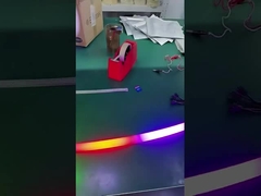 ৩৬০° গোলাকার ২৫ মিমি ম্যাজিক কালার এক্সটার্নাল কন্ট্রোল ডিজিটাল লাইট বার অ্যাড্রেসযোগ্য আরজিবি নেতৃত্বাধীন নিওন