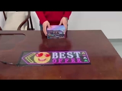 32*128 গাড়ি ট্রাক উইন্ডশেল্ড সফট ডেকেল স্ক্রিন অ্যানিমেশন এলইডি প্যানেল অ্যাপ রিমোট কন্ট্রোল সহ