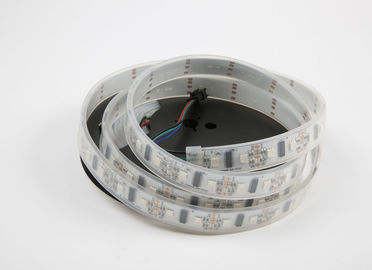 LPD8806 পিক্সেল চৌম্বক ডিজিটাল LED স্ট্রিপ লাইট কম ভোল্টেজ জলরোধী 10mm / 12mm প্রস্থ