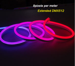 IP68 DMX512 আউটডোর LED নিয়ন ফ্লেক্স লাইট ডিজিটাল RGB নিয়ন LED কিট
