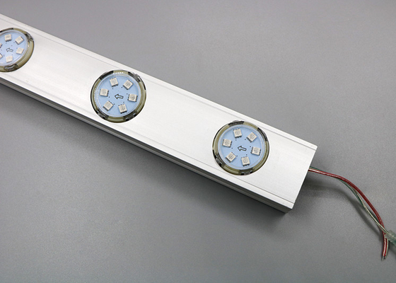 42mm ব্যাস ঠিকানাযোগ্য সাদা রঙ 20pcs DC12V LED পিক্সেল মডিউল পরিষ্কার কভার সহ