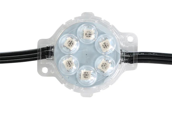 40mm Rgb Rgbw স্থায়ী ক্রিসমাস ট্র্যাক লাইট আইপি 68 হলিডে লাইটিং পিক্সেল মডিউল পয়েন্ট লাইট