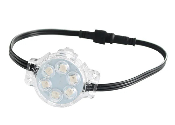 40mm Rgb Rgbw স্থায়ী ক্রিসমাস ট্র্যাক লাইট আইপি 68 হলিডে লাইটিং পিক্সেল মডিউল পয়েন্ট লাইট
