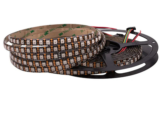DC12V ডিজিটাল ডুয়াল সিগন্যাল লাইন IP20 WS2815 SMD5050 96 led/m l RGB IC অ্যাড্রেসযোগ্য LED স্ট্রিপ