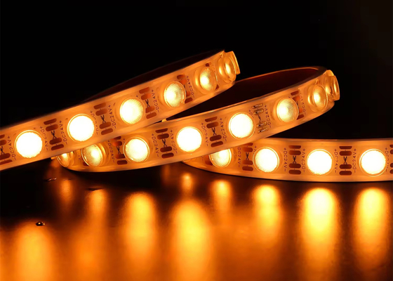 DC 24V 24W 1LED ওয়াটারপ্রুফ সফট স্ট্রিপ হোয়াইট লাইট LED লেন্স ওয়াল ওয়াশার