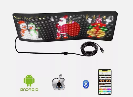 DIY LED সাইন ম্যাট্রিক্স প্যানেল স্ক্রিন APP কন্ট্রোল জন্য দোকান বিলবোর্ড বার গাড়ী নতুন আকার 1696 প্লাস